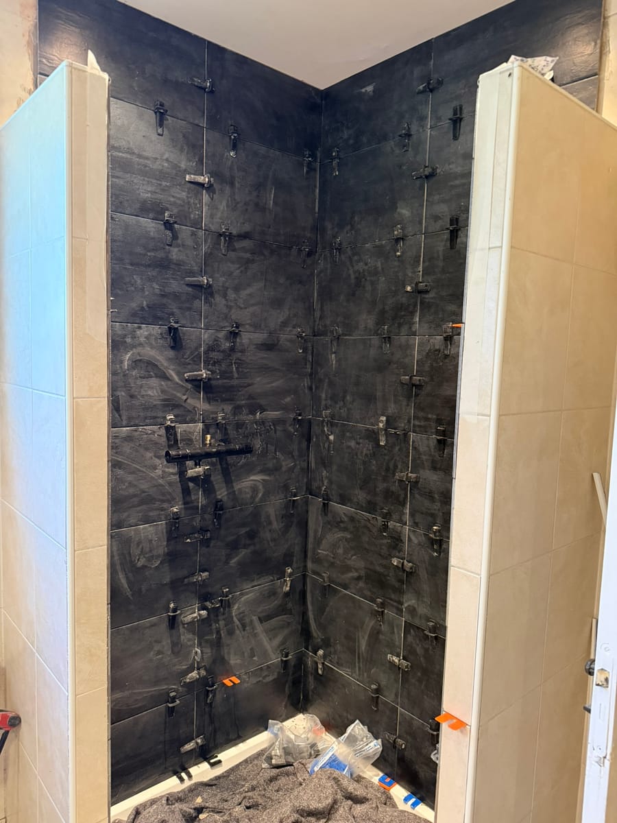 Renovatie van de  douchehoek in Bleiswijk — projectfoto 4