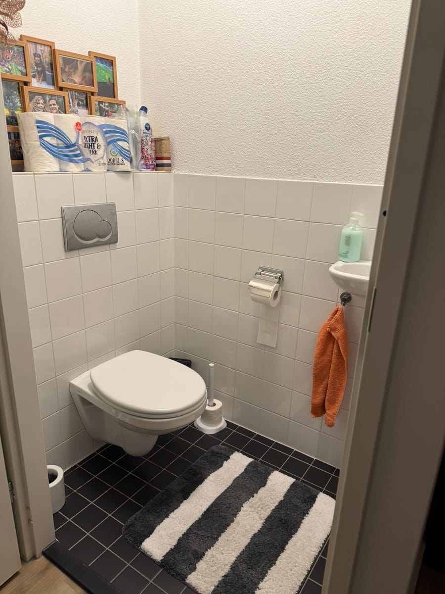 Oude toiletopstelling