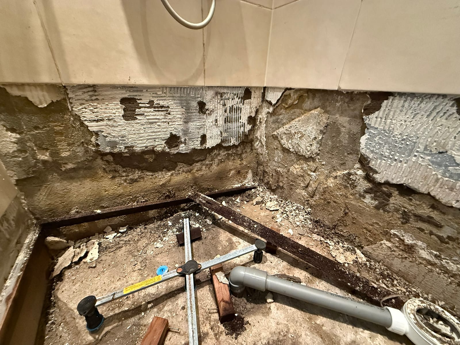 Renovatie van de  douchehoek in Bleiswijk — projectfoto 1