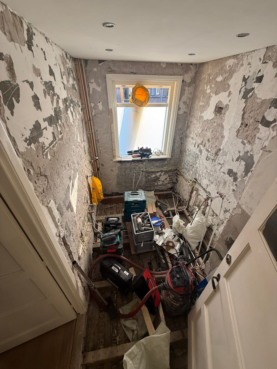 Complete badkamer renovatie in Rotterdam — projectfoto 1