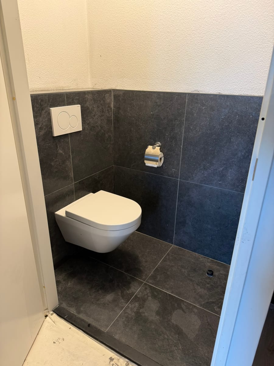 Nieuwe toiletopstelling